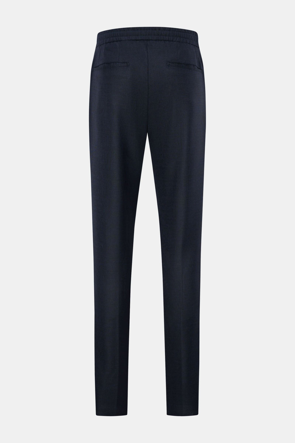 MARCO PESCAROLO Wool jogger pants 'Chiaia' — Dark brown