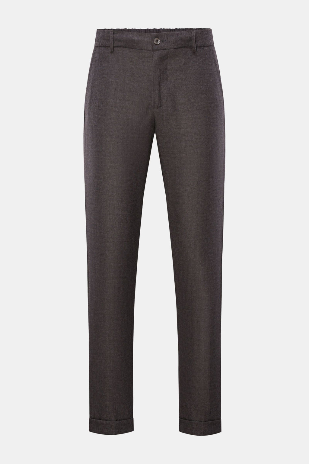 MARCO PESCAROLO Wool jogger pants 'Manu' — Dark grey