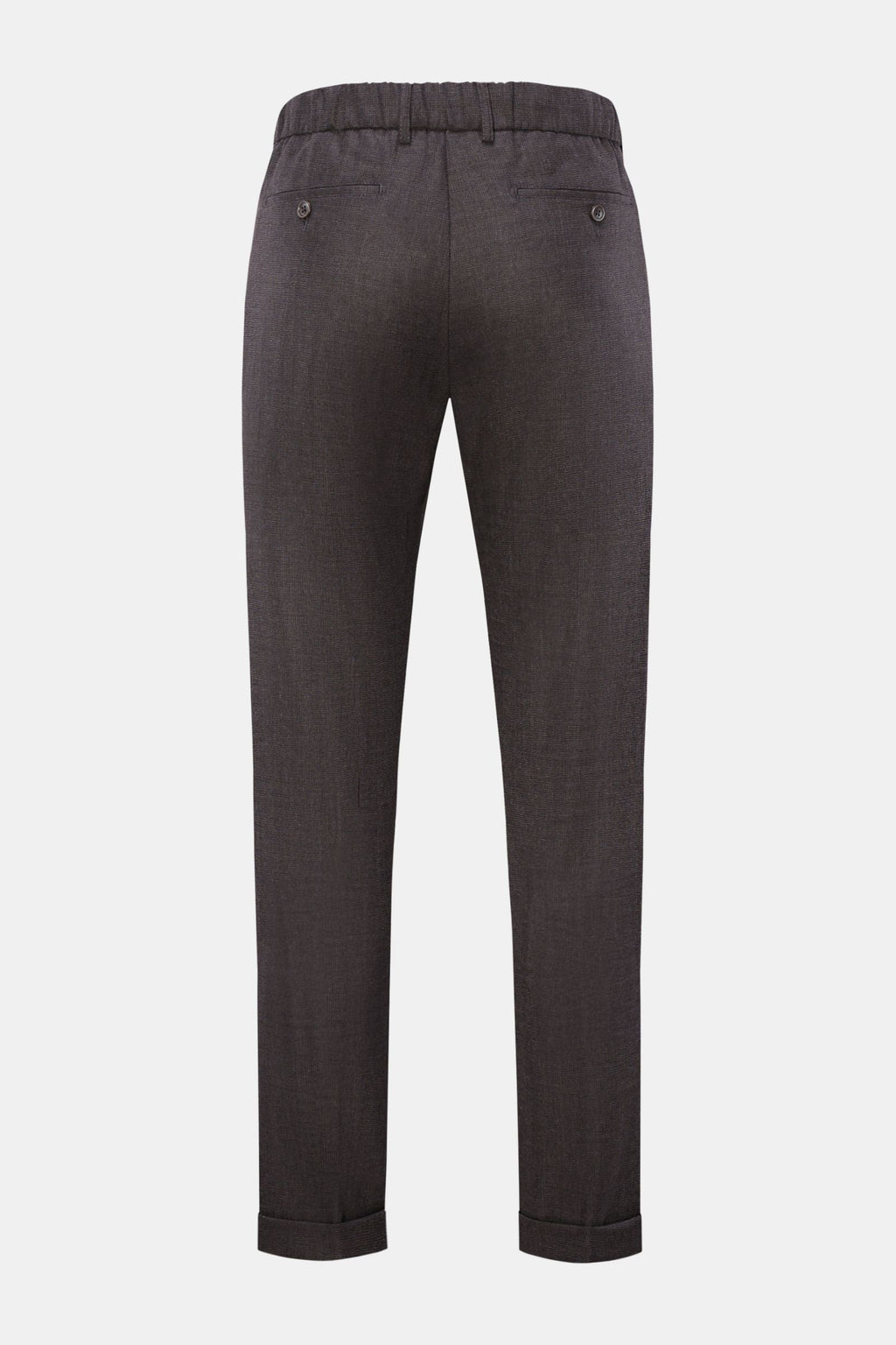 MARCO PESCAROLO Wool jogger pants 'Manu' — Dark grey