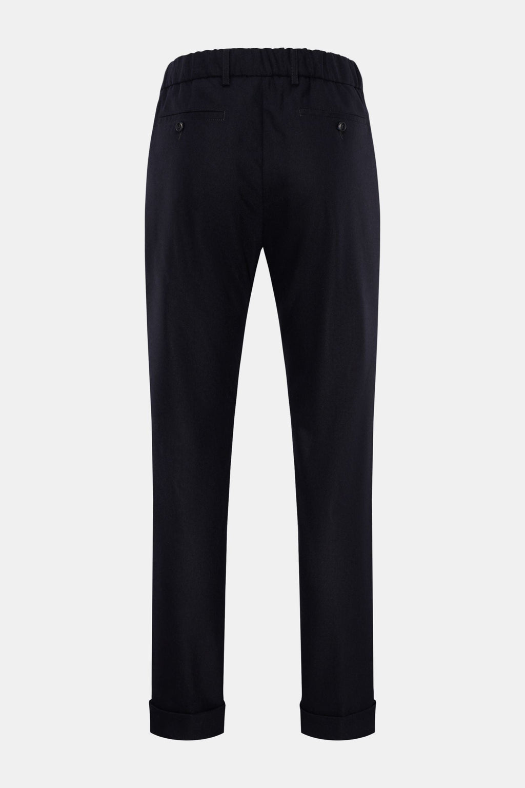 MARCO PESCAROLO Wool jogger pants 'Manu' — Dark grey