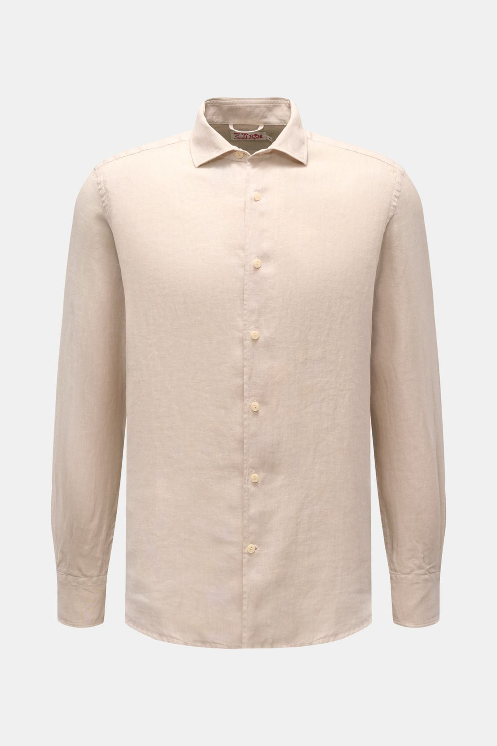 MC2 SAINT BARTH Linen shirt 'Pamplona' — Sand