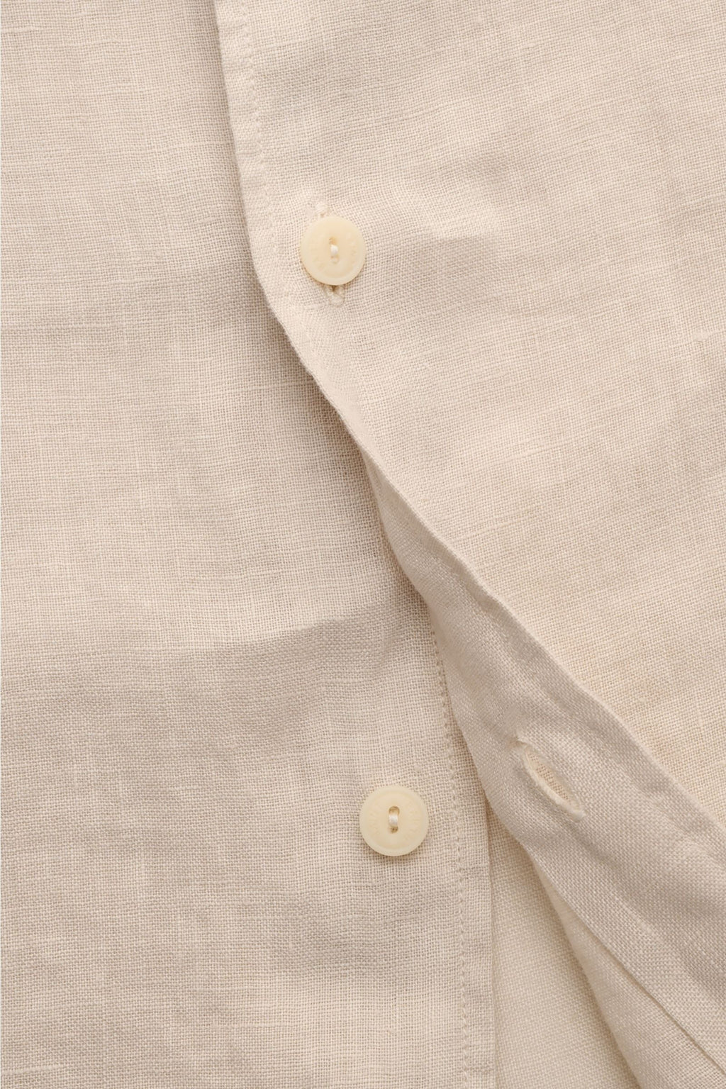 MC2 SAINT BARTH Linen shirt 'Pamplona' — Sand