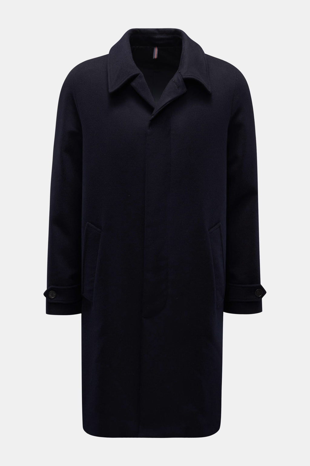 MONTEDORO Car coat — Grey patterned