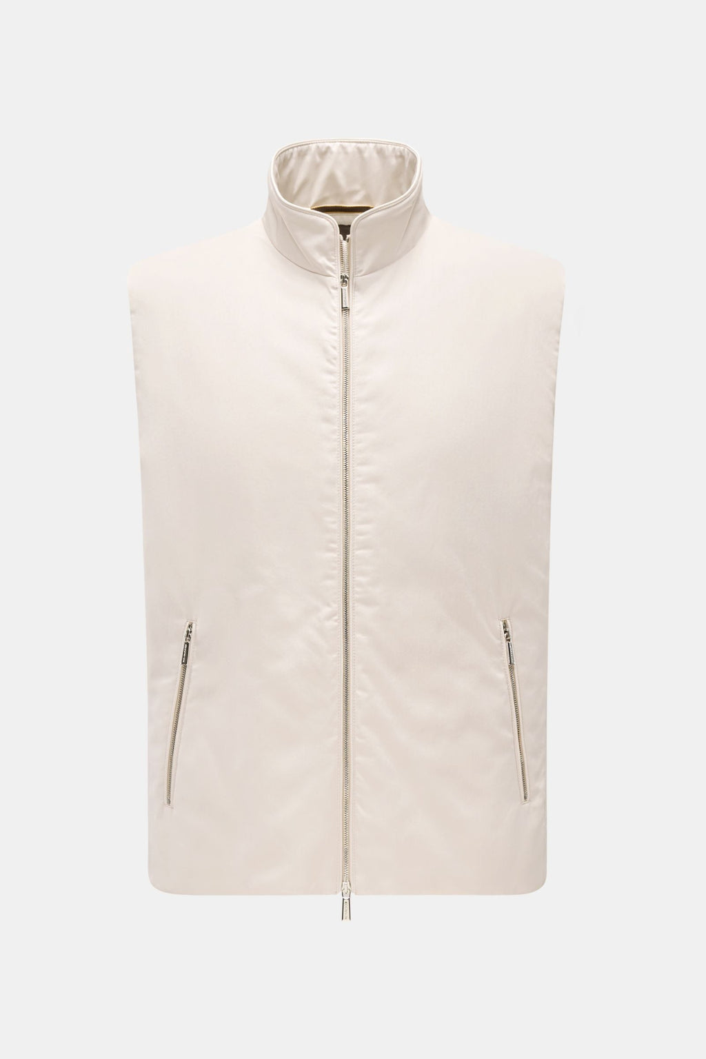 MOORER Outdoor gilet 'Senio-Si' — Cream