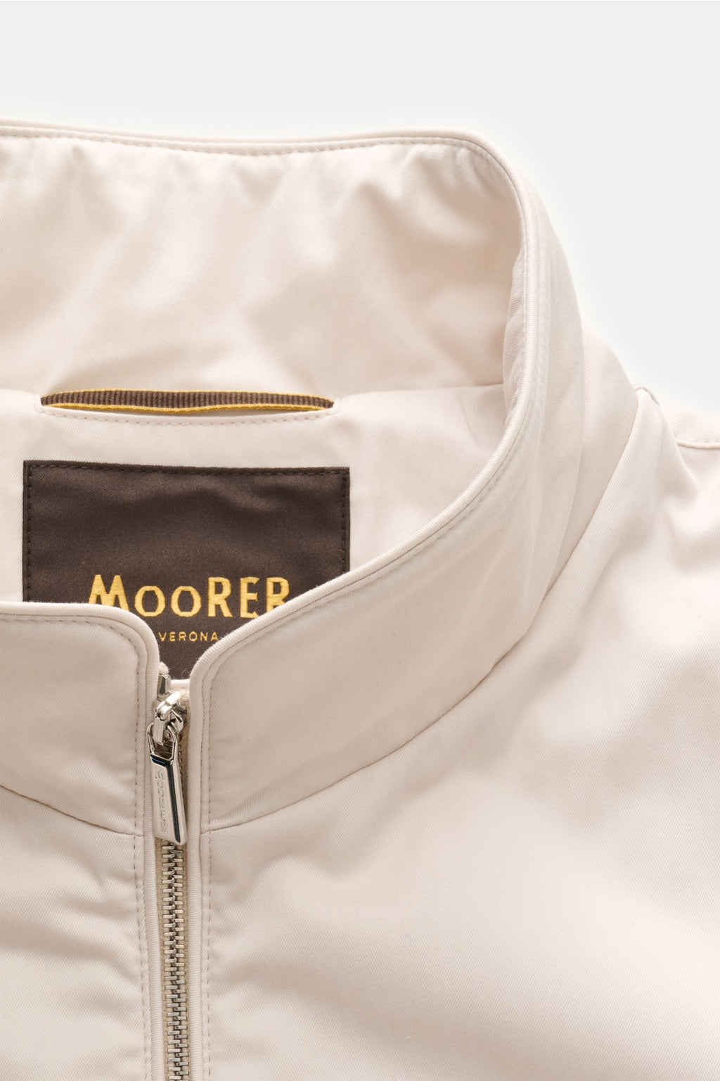 MOORER Outdoor gilet 'Senio-Si' — Cream