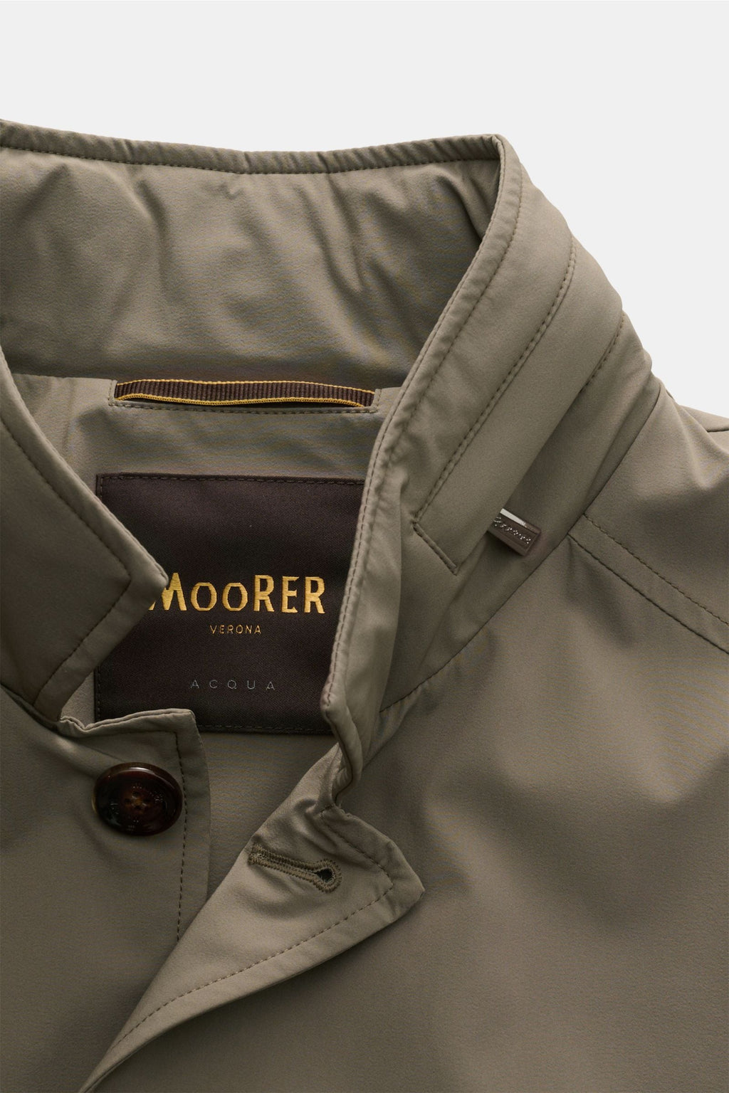 MOORER Short coat 'Hektor' — Khaki