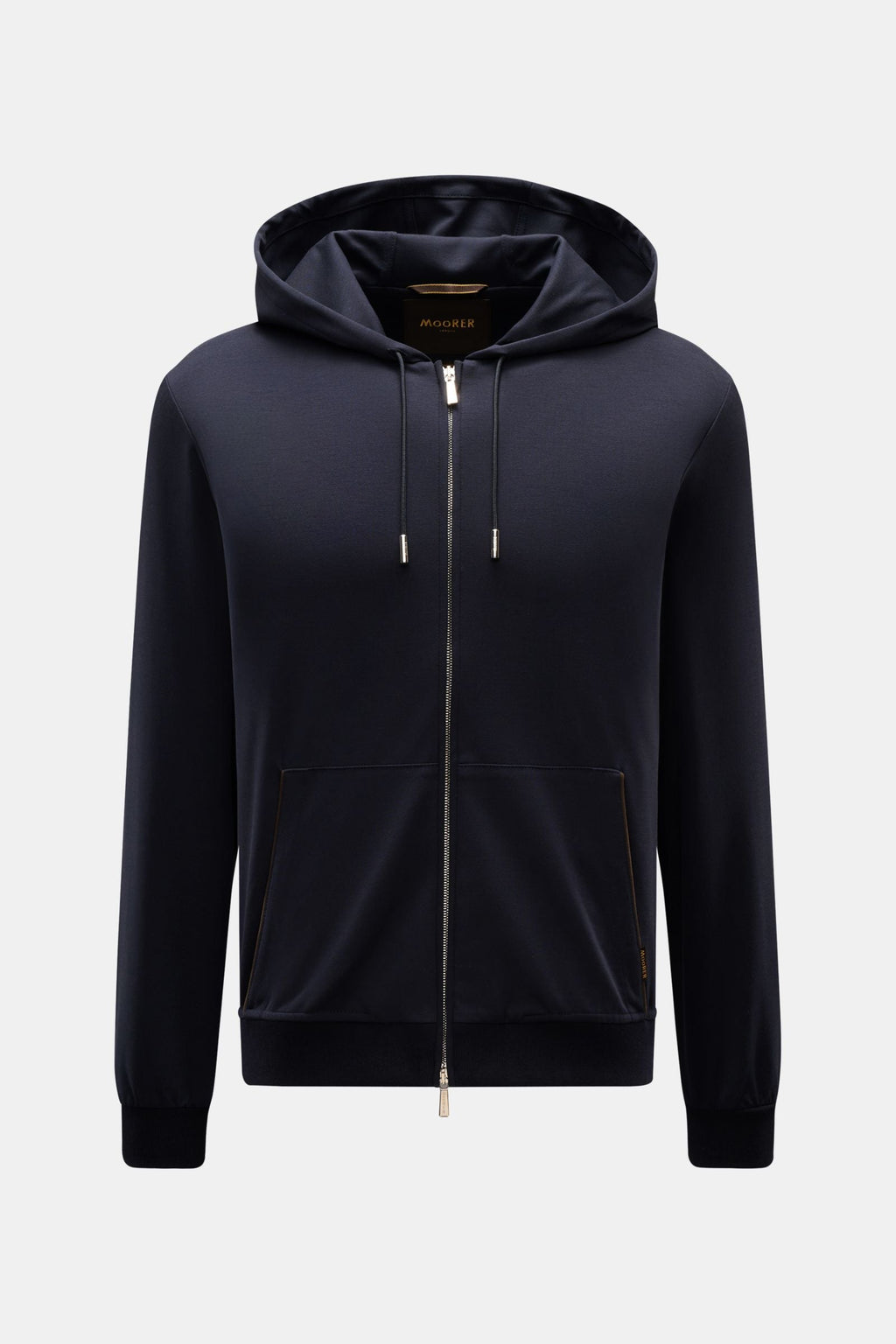 MOORER Sweat jacket 'Matthew Felpa' — Navy