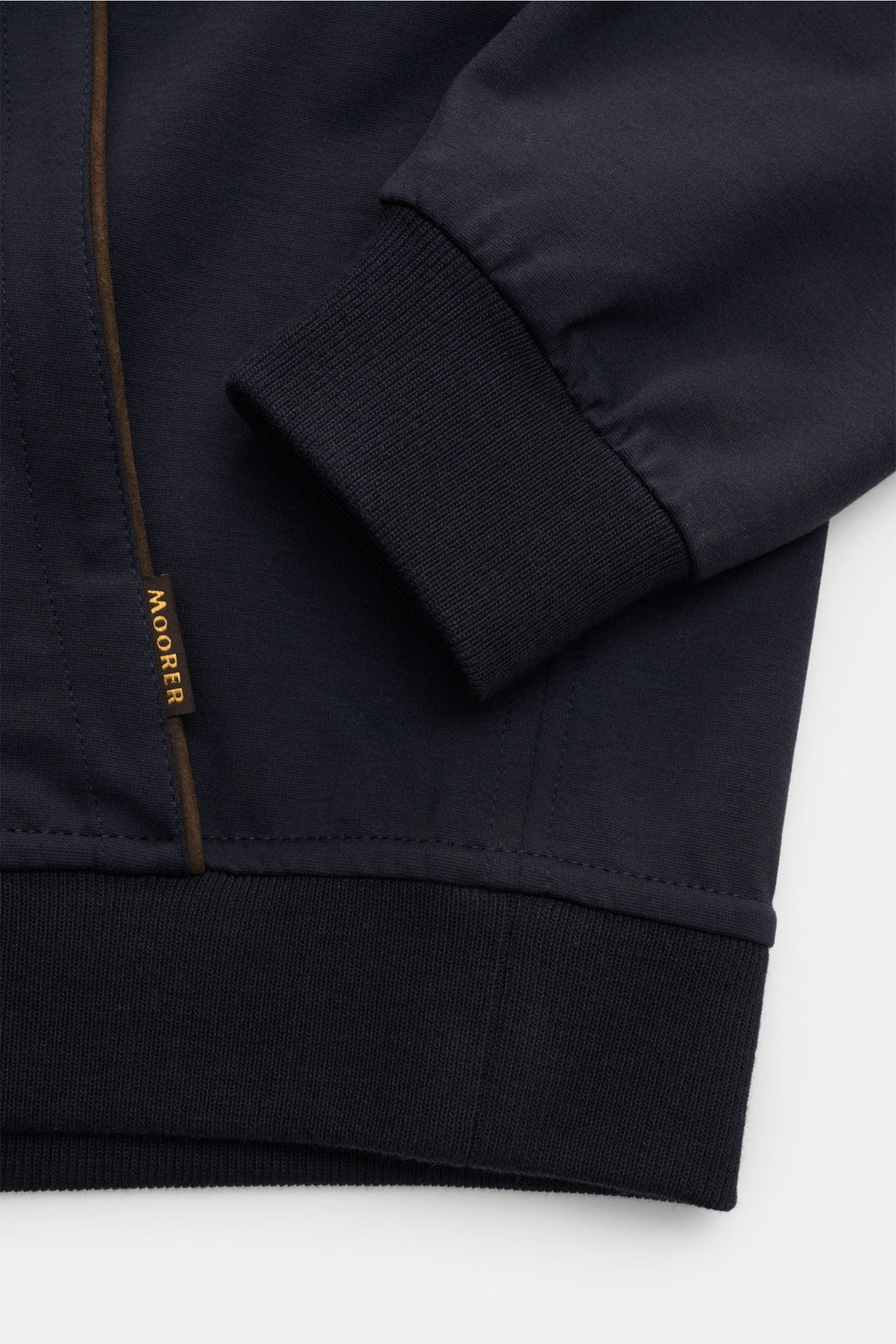 MOORER Sweat jacket 'Matthew Felpa' — Navy