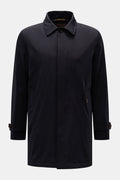 MOORER 'Vittor' short coat — Dark navy