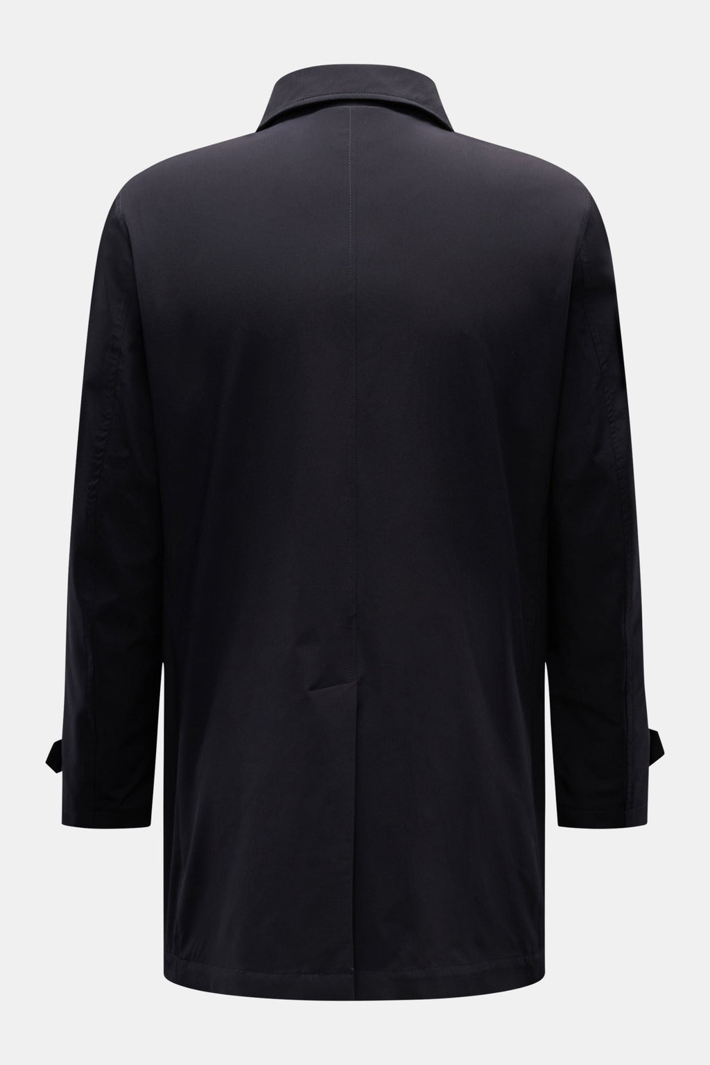MOORER 'Vittor' short coat — Dark navy
