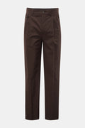NANUSHKA Trousers 'Gini' — Dark brown