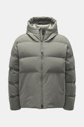 NORSE PROJECTS Down jacket 'Asger' — Grey green