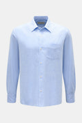 OFFICINE GÉNÉRALE Casual shirt 'Guido' — Light blue mottled