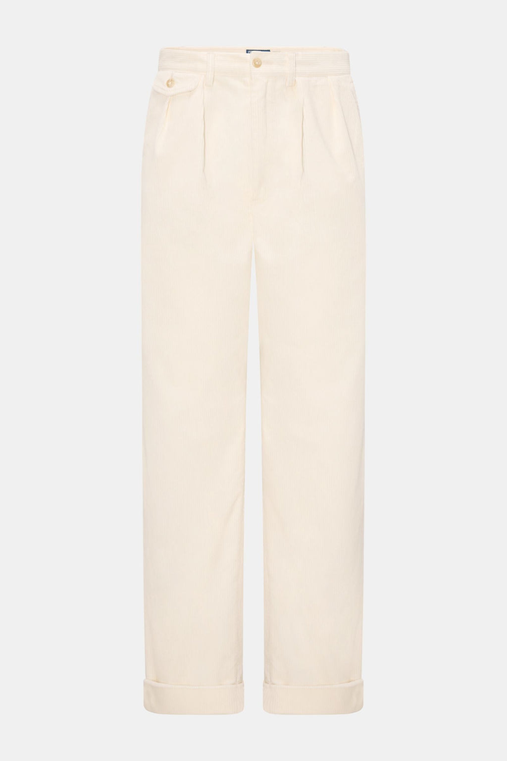 POLO RALPH LAUREN Corduroy trousers — Cream