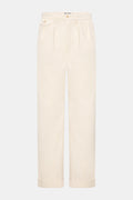 POLO RALPH LAUREN Corduroy trousers — Cream