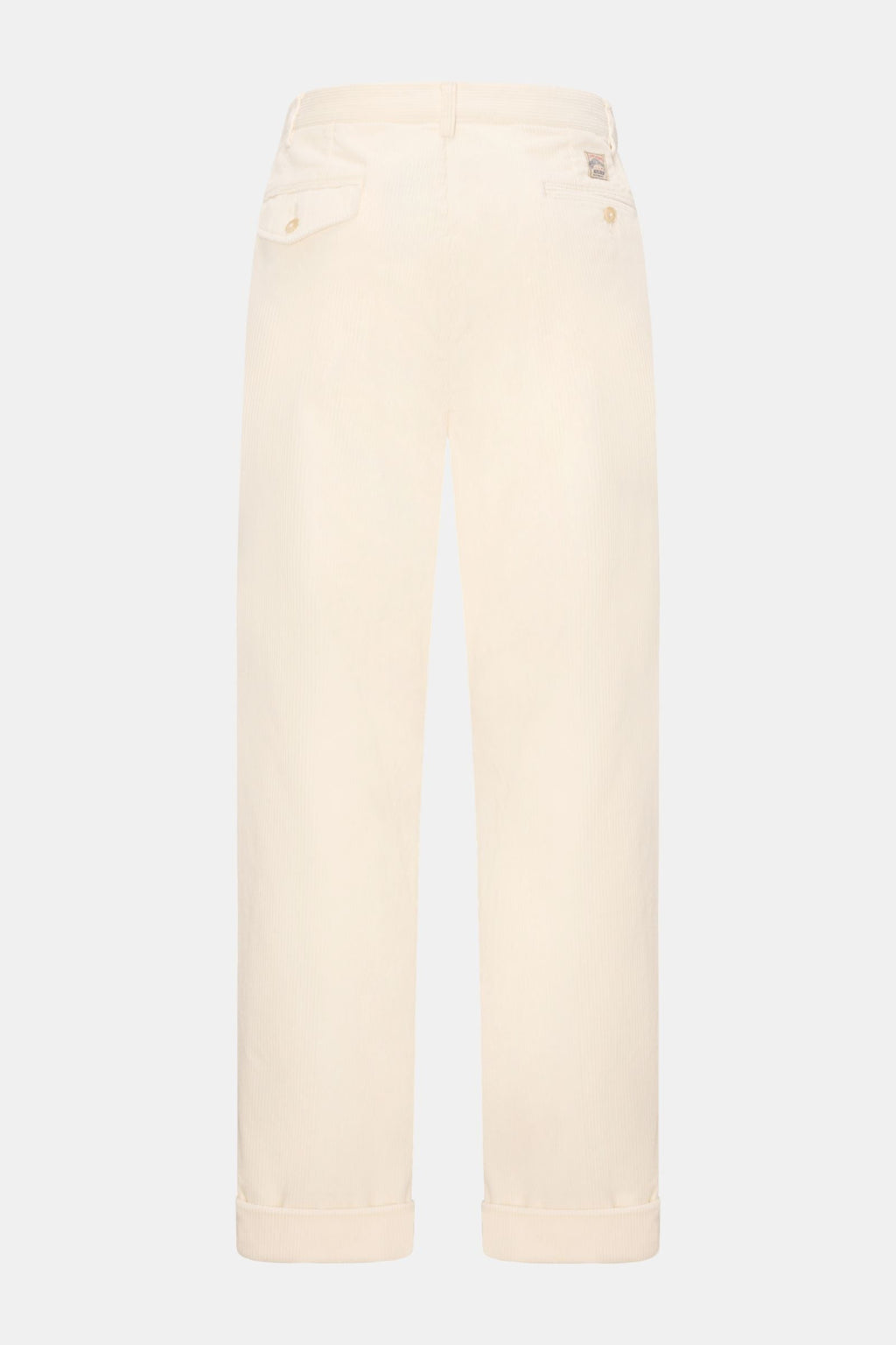 POLO RALPH LAUREN Corduroy trousers — Cream
