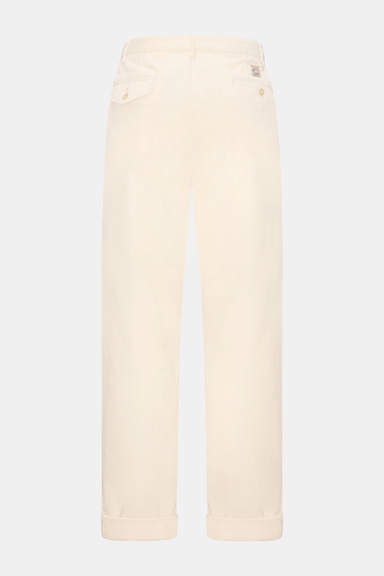 POLO RALPH LAUREN Corduroy trousers — Cream
