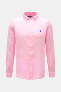POLO RALPH LAUREN Linen shirt rosé — Rose