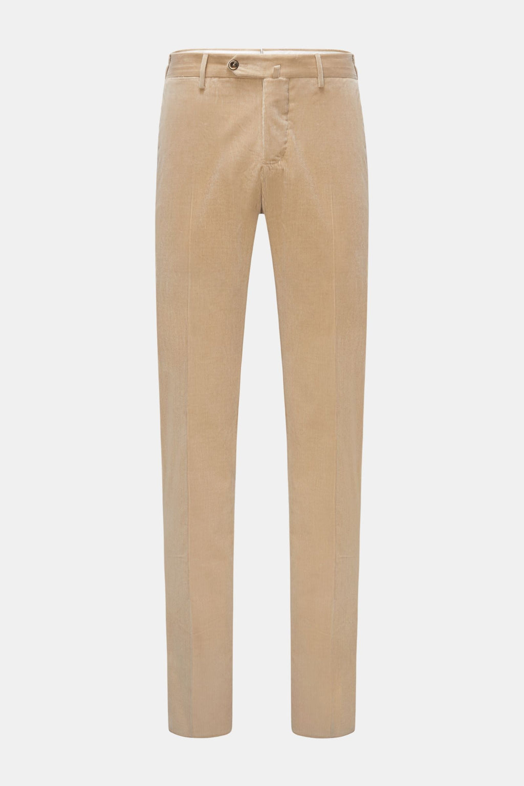 PT TORINO Corduroy trousers 'Slim Fit' — Grey brown