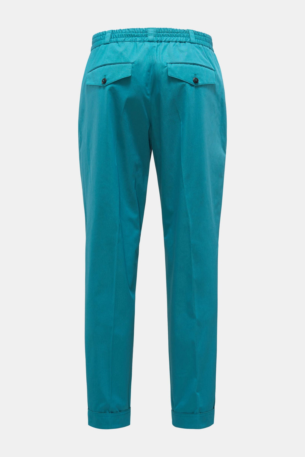 PT TORINO Cotton trousers 'The Rebel' teal — Teal