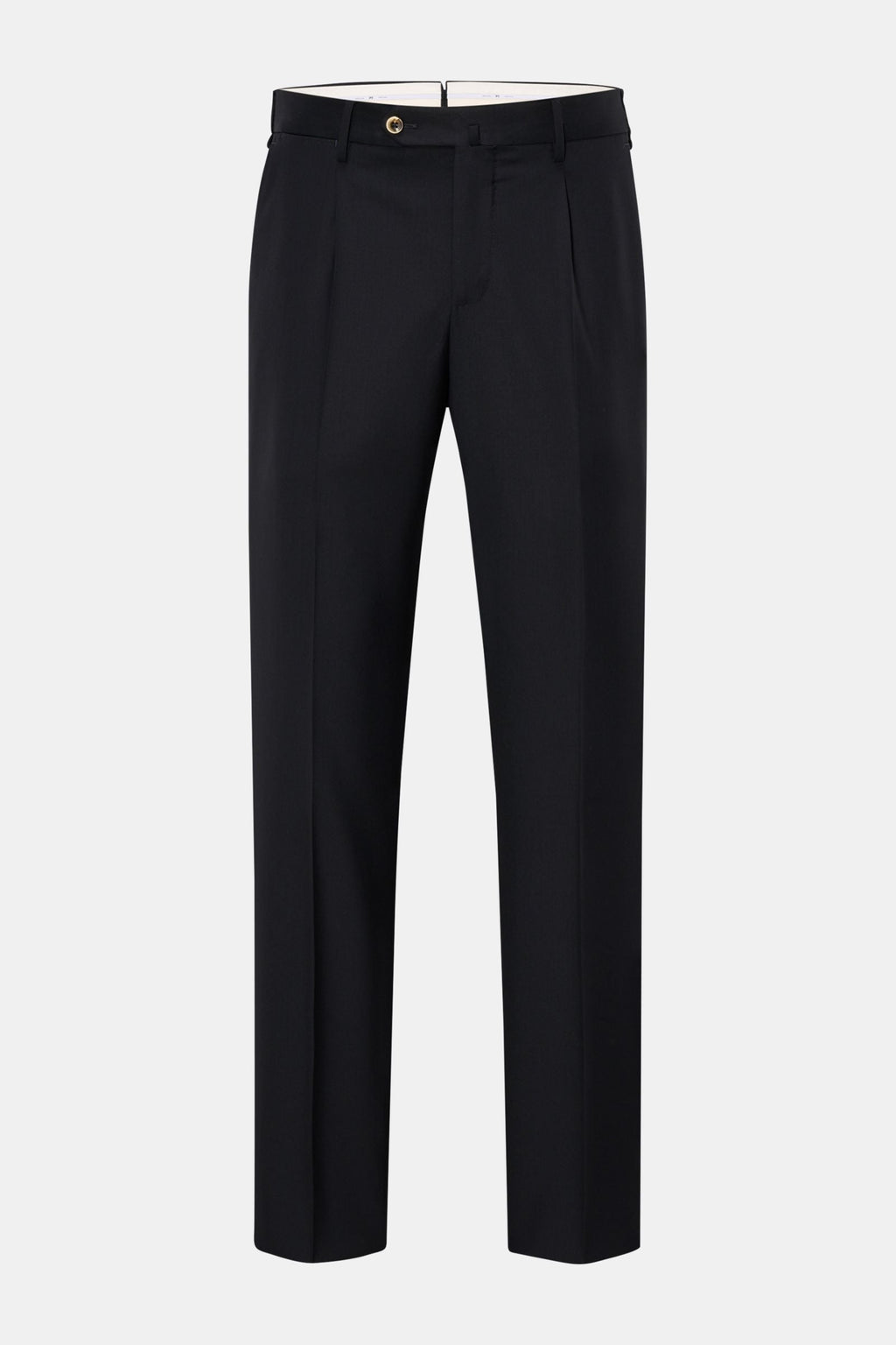 PT TORINO Wool trousers 'City' — Black