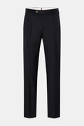 PT TORINO Wool trousers 'City' — Black