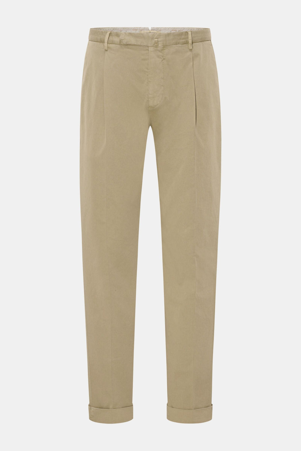 SANTANIELLO Chinos 'Camerota' — Cream