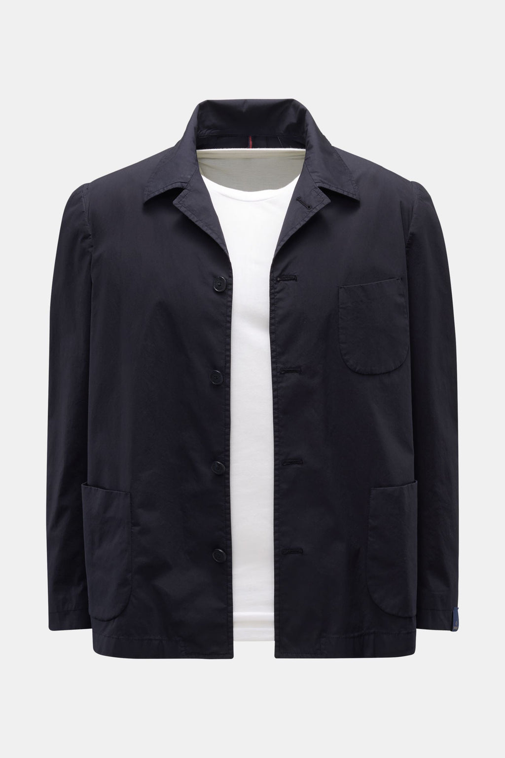 SANTANIELLO Overshirt 'Zagara' — Navy
