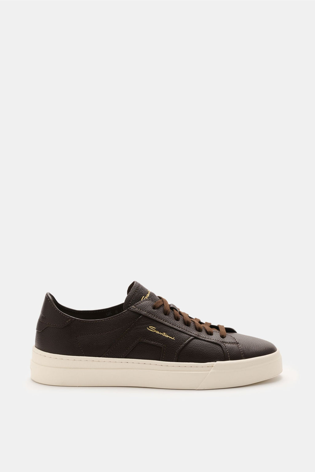 SANTONI Sneakers 'Double Buckle' — Black