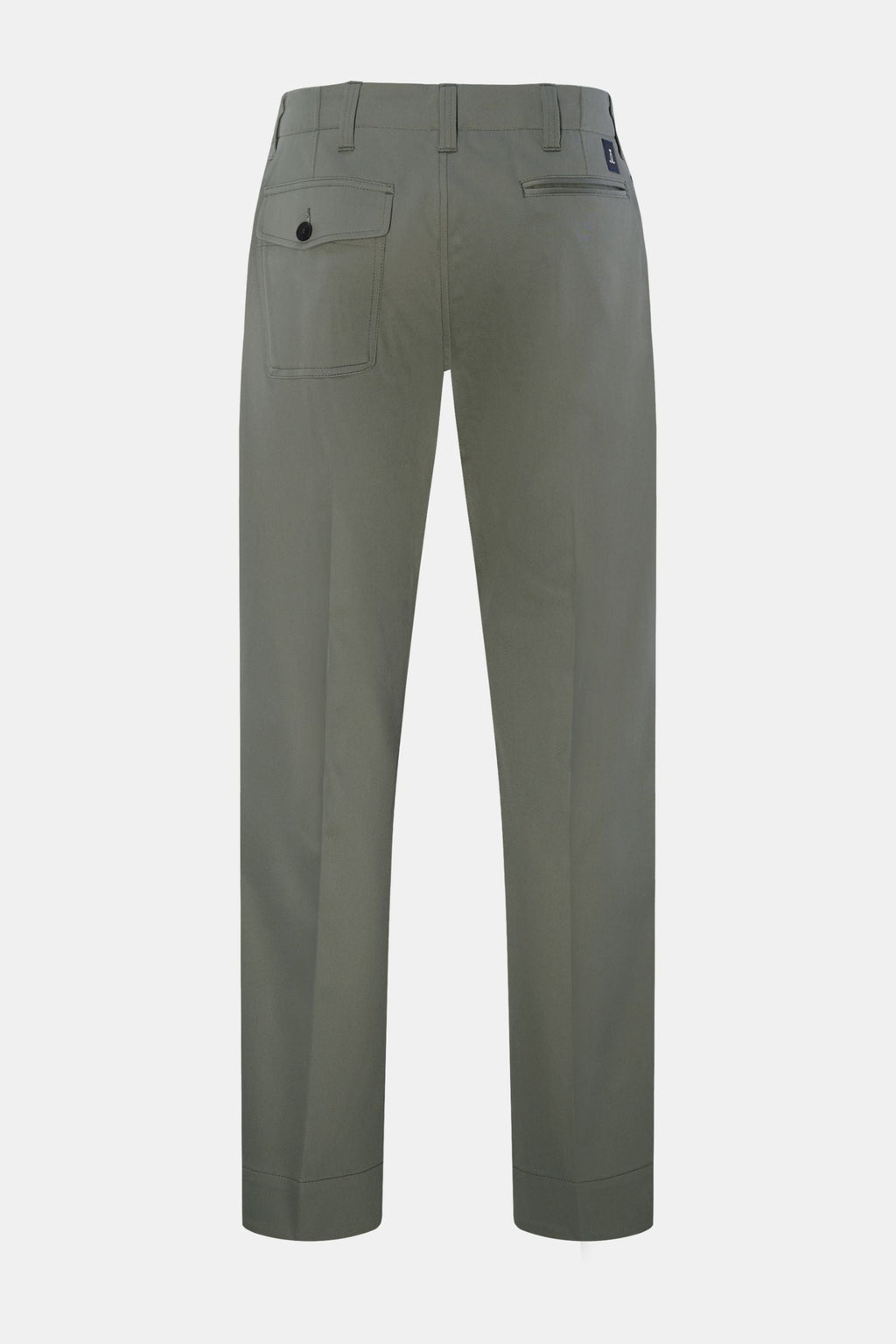 SEAFARER Cotton trousers 'Yale' — Grey green