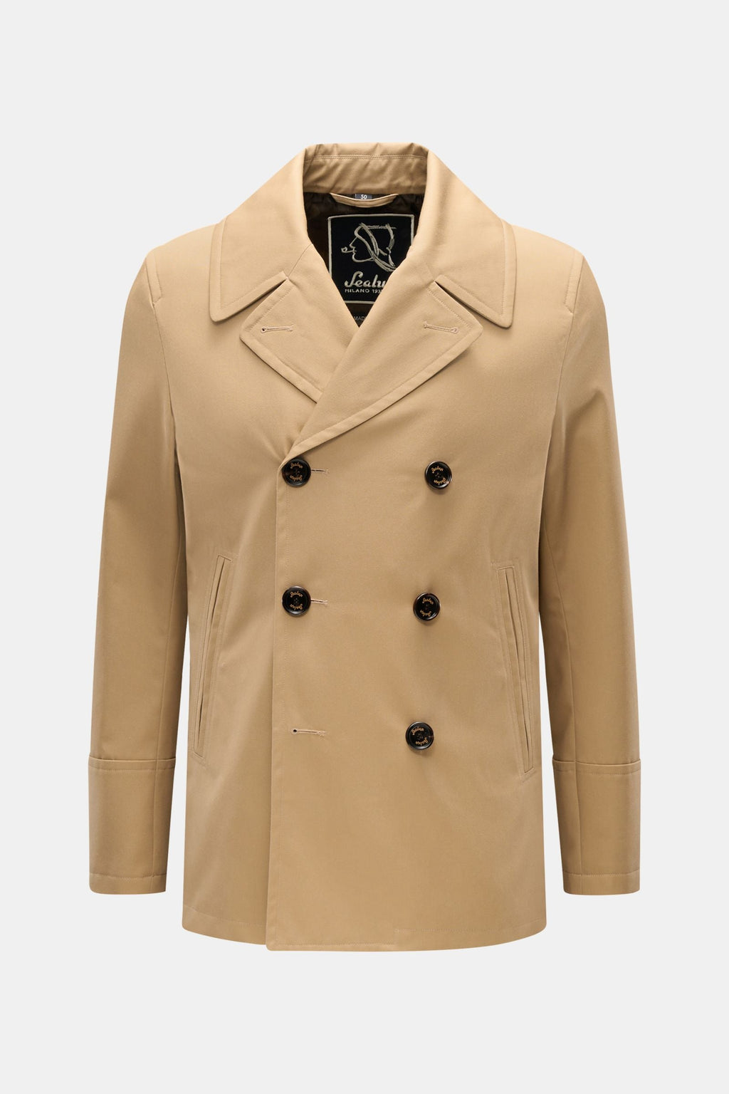 SEALUP Pea coat 'Amalfi' — Navy