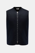 SOFT GOAT Outdoor gilet — Navy