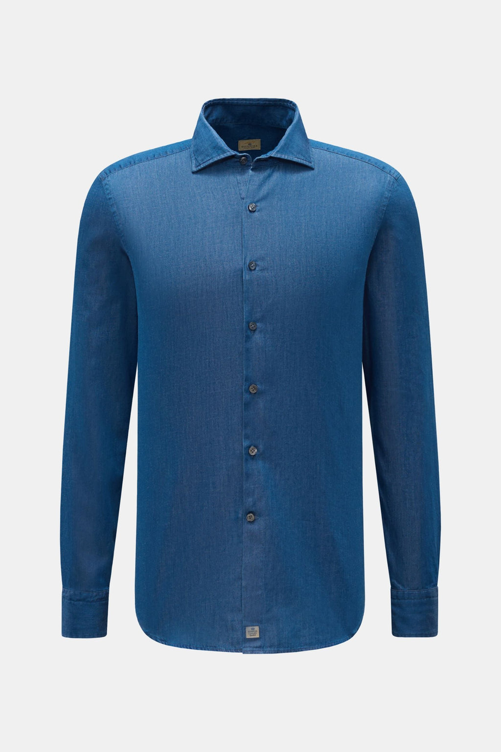 SONRISA Chambray shirt — Smoky blue