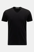 STEFAN BRANDT V-neck T-shirt 'Artur' — Black