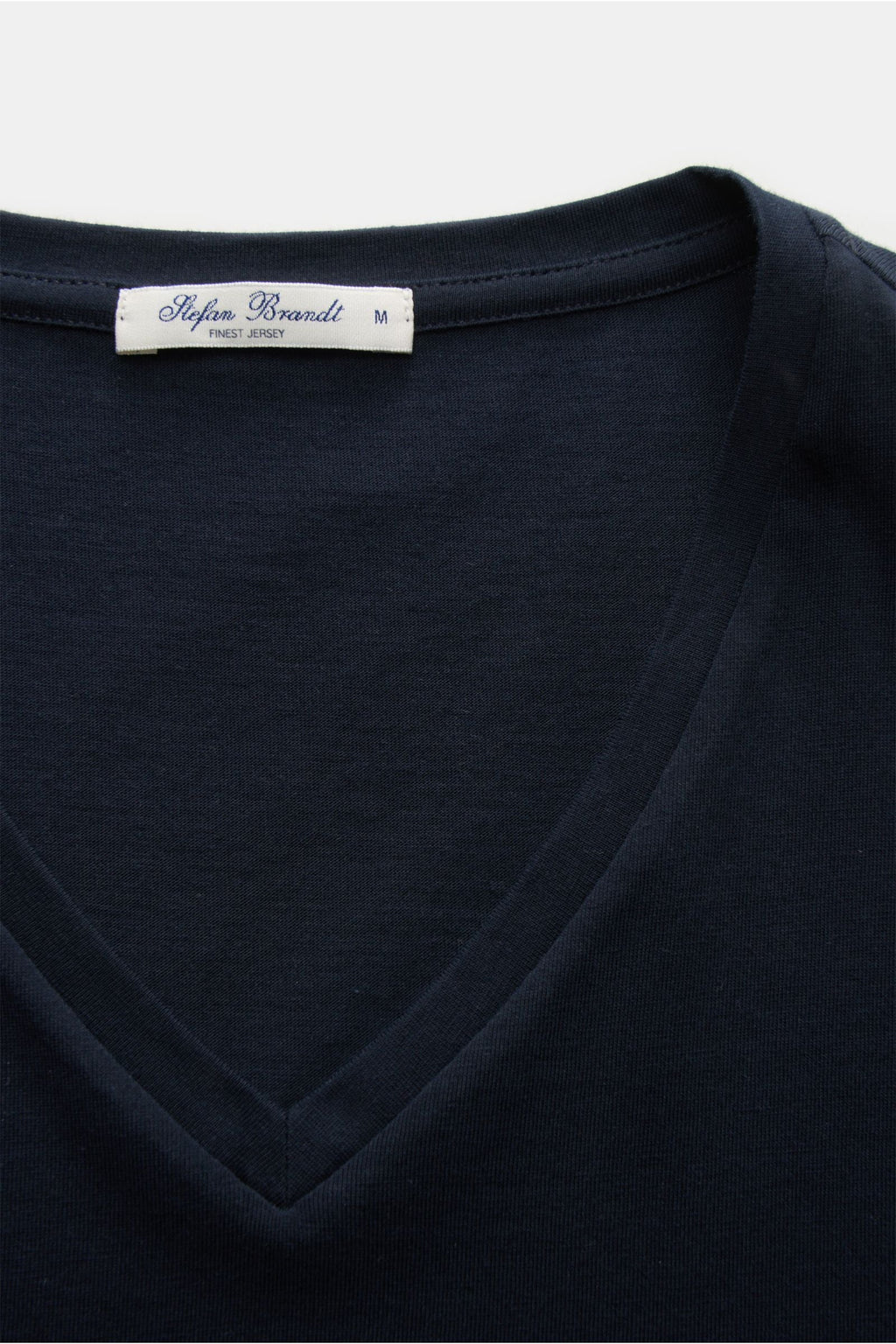 STEFAN BRANDT V-neck T-shirt 'Artur' — Black