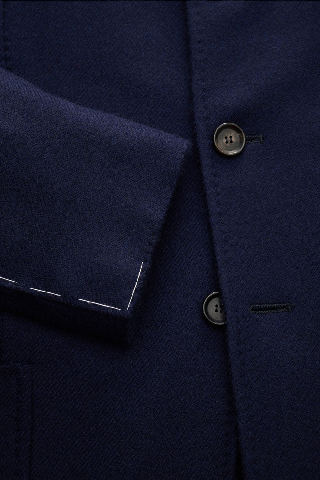 STILE LATINO Cashmere smart-casual jacket 'Dubai' — Navy