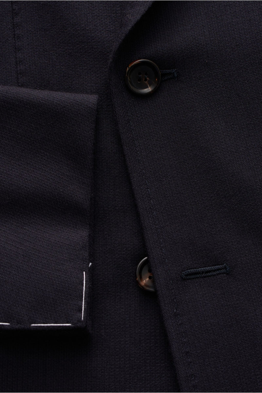 STILE LATINO Cashmere smart-casual jacket 'Leo' — Dark navy