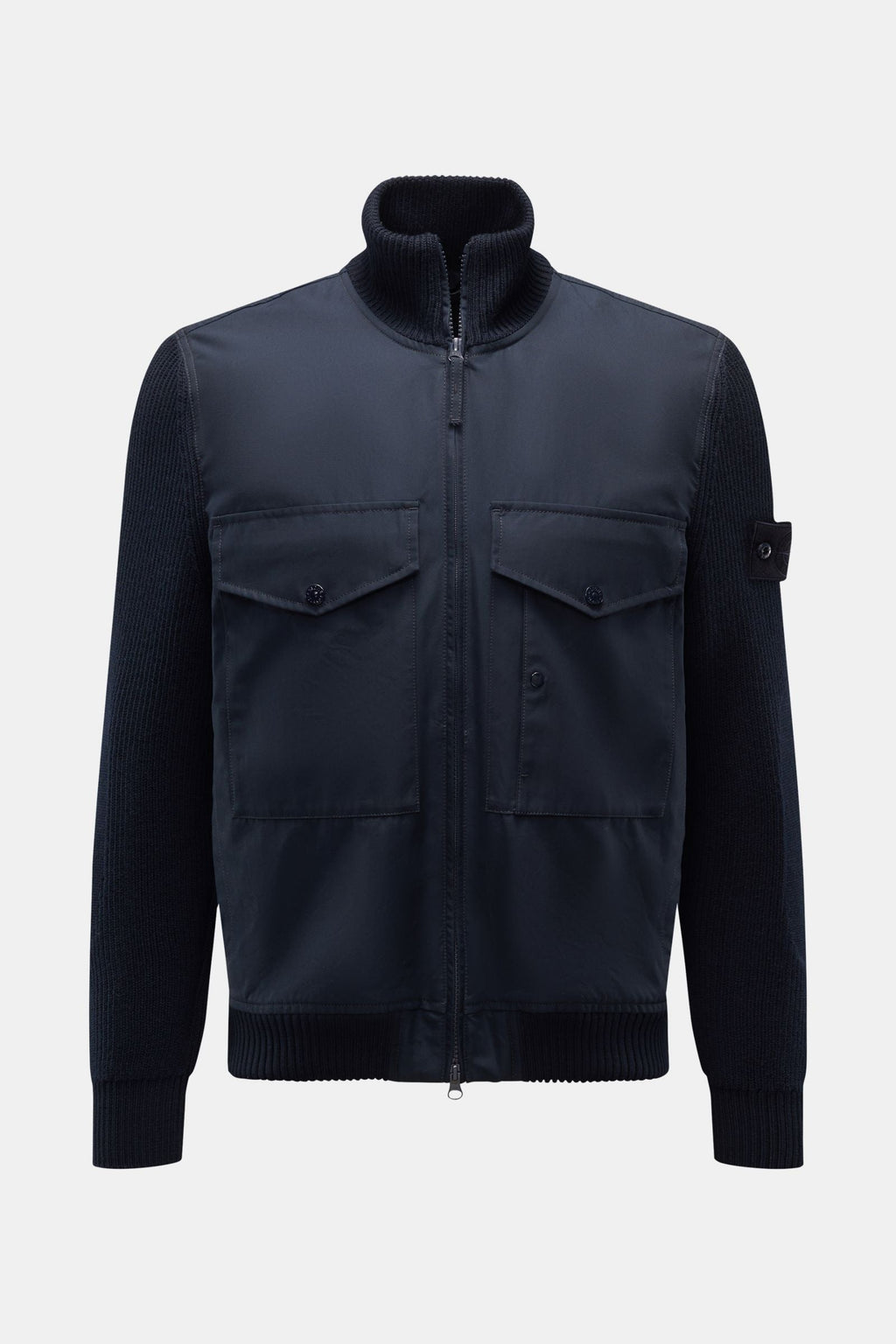 STONE ISLAND Blouson 'Ghost Piece' — Black