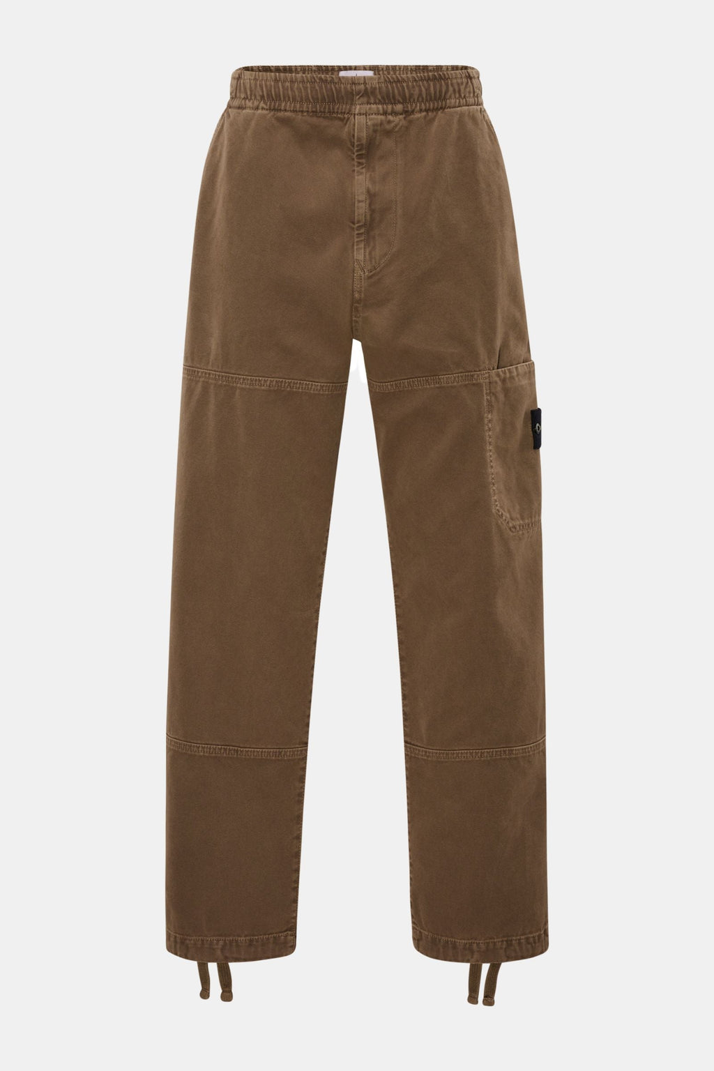 STONE ISLAND Cargo jogger pants 'Panama' — Khaki