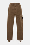 STONE ISLAND Cargo jogger pants 'Panama' — Khaki