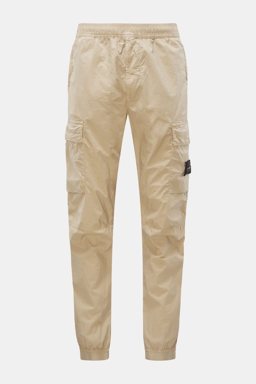 STONE ISLAND Cargo jogger pants 'Regular Tapered' — Beige