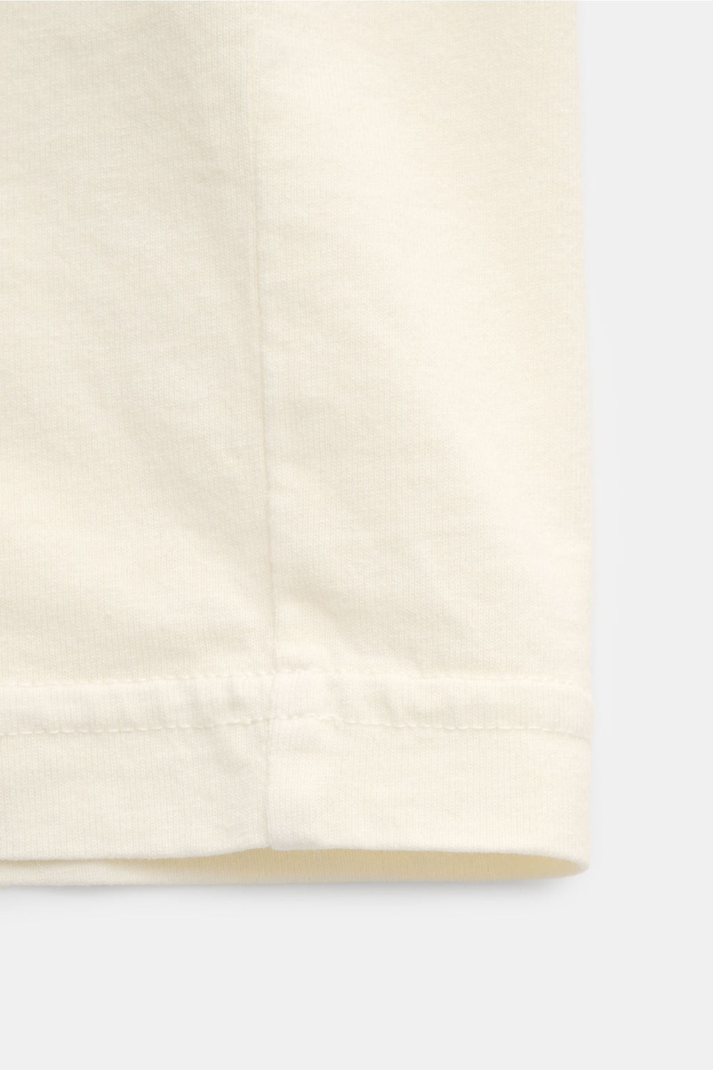 STONE ISLAND Crew neck T-shirt 'Industrial Print' — Cream