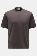 STONE ISLAND Crew neck T-shirt 'Stellina' — Anthracite