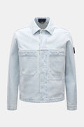 STONE ISLAND Denim jacket pastel — Pastel blue