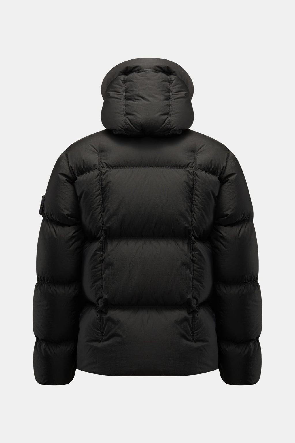 STONE ISLAND Down jacket 'Seam Faded Light Nylon Tela'