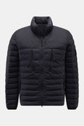 STONE ISLAND Down jacket 'Seamless Tunnel Nylon Down-TC' — Dark navy