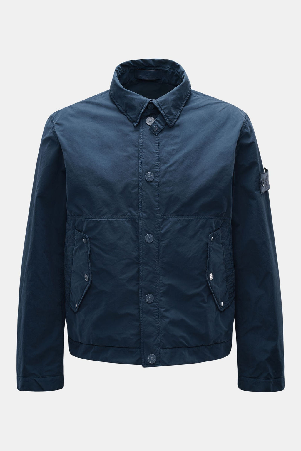 STONE ISLAND Jacket 'Ghost Piece' — Navy