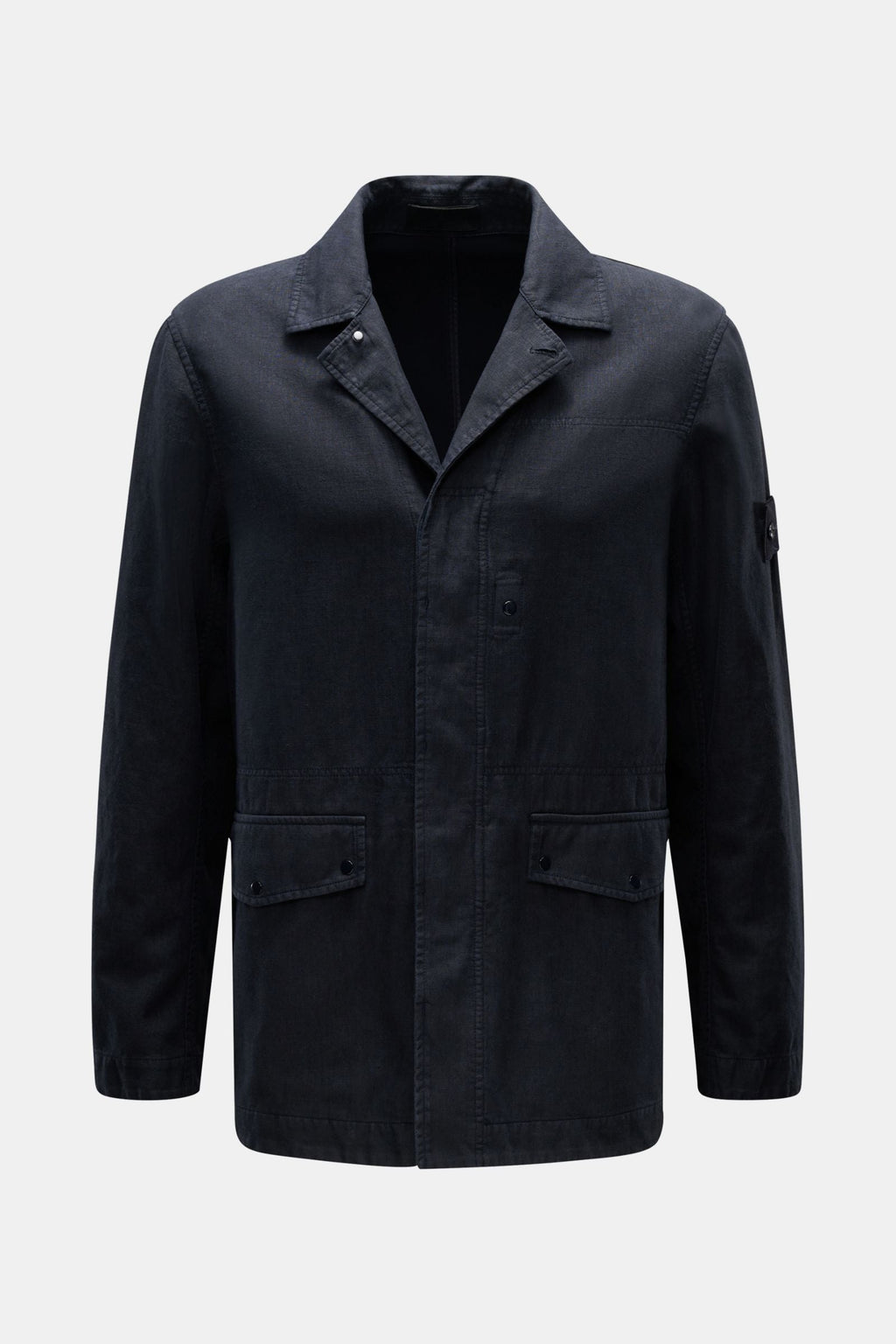 STONE ISLAND Jacket 'Ghost Piece' — Navy