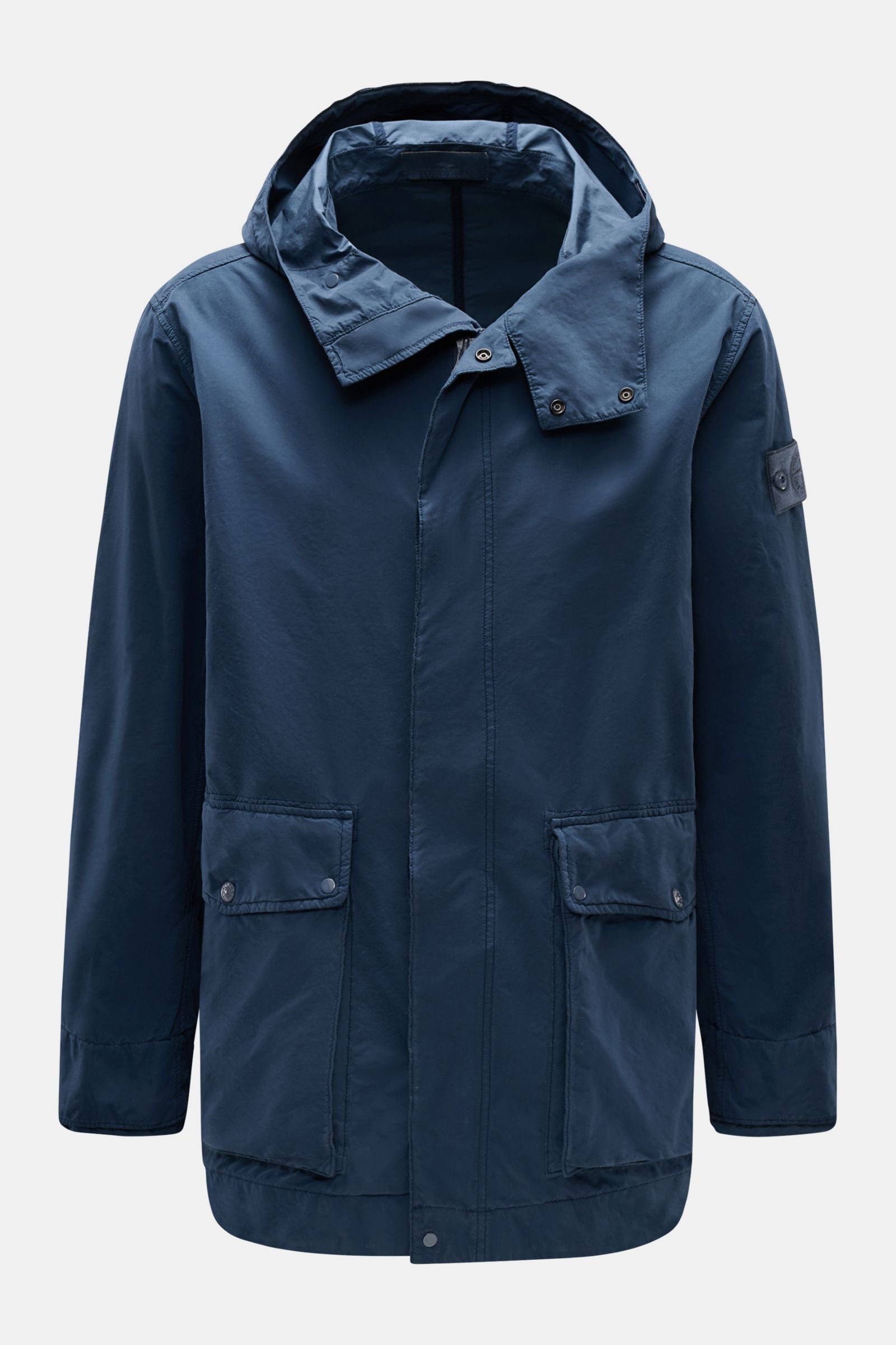 STONE ISLAND Jacket 'Ghost Piece' — Navy