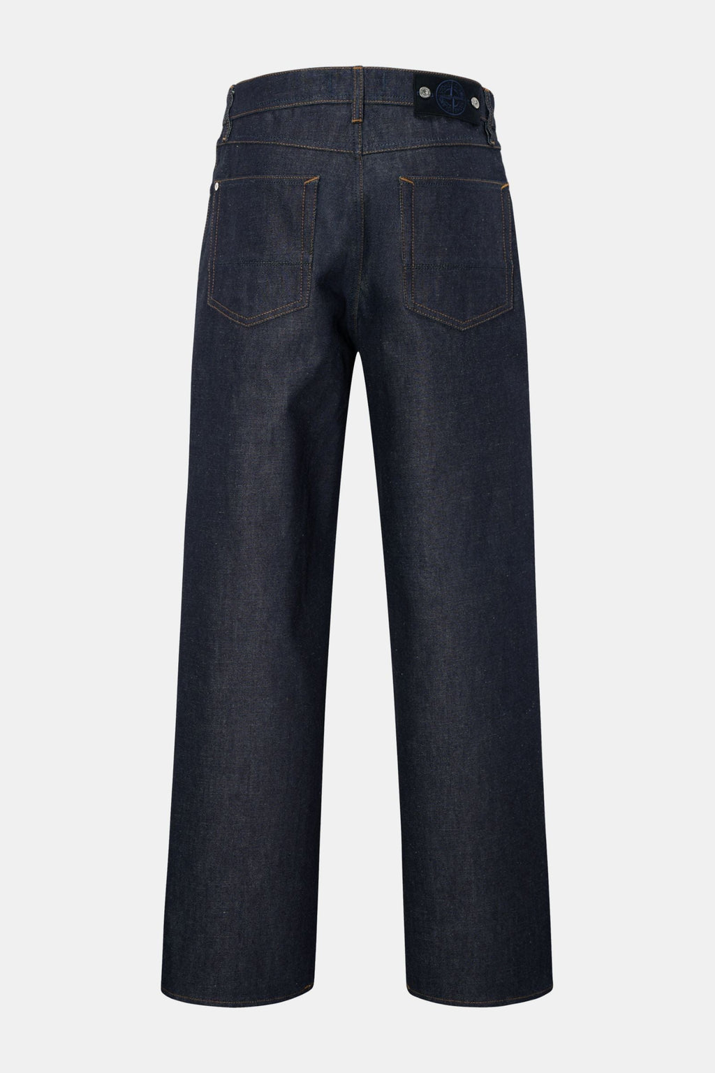 STONE ISLAND Jeans 'Indigo Denim - Raw' — Navy